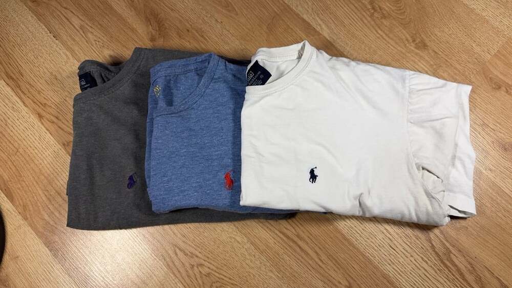 Polo Ralph Lauren Men Cotton Crewneck T-Shirt Lot XL